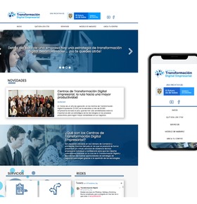 Sitio web Centros de Transformación Digital