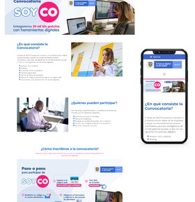 Página web de Soy.co